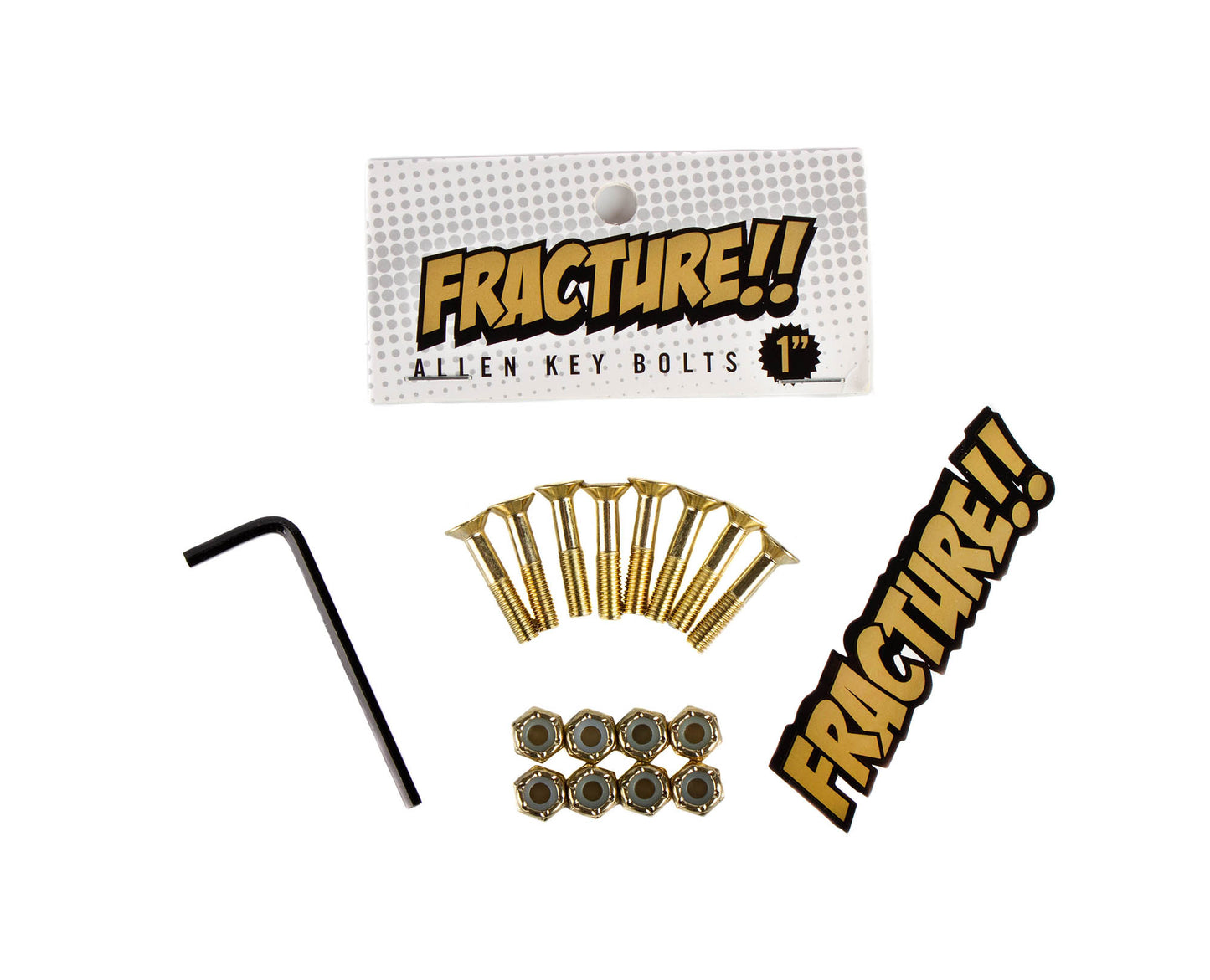 Fracture Gold Allen Bolts - 1”