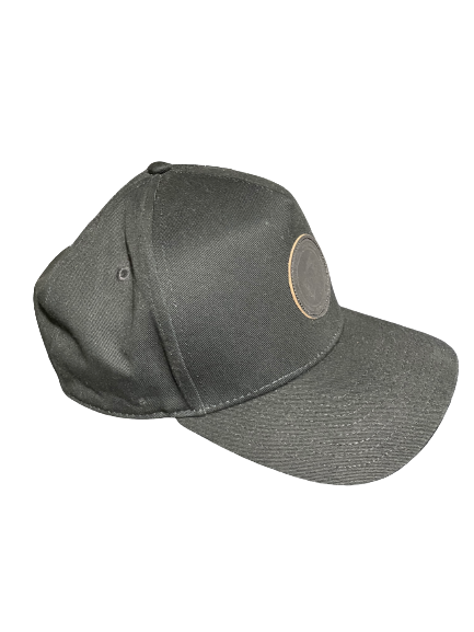 DC Leather Patch Cap - Black