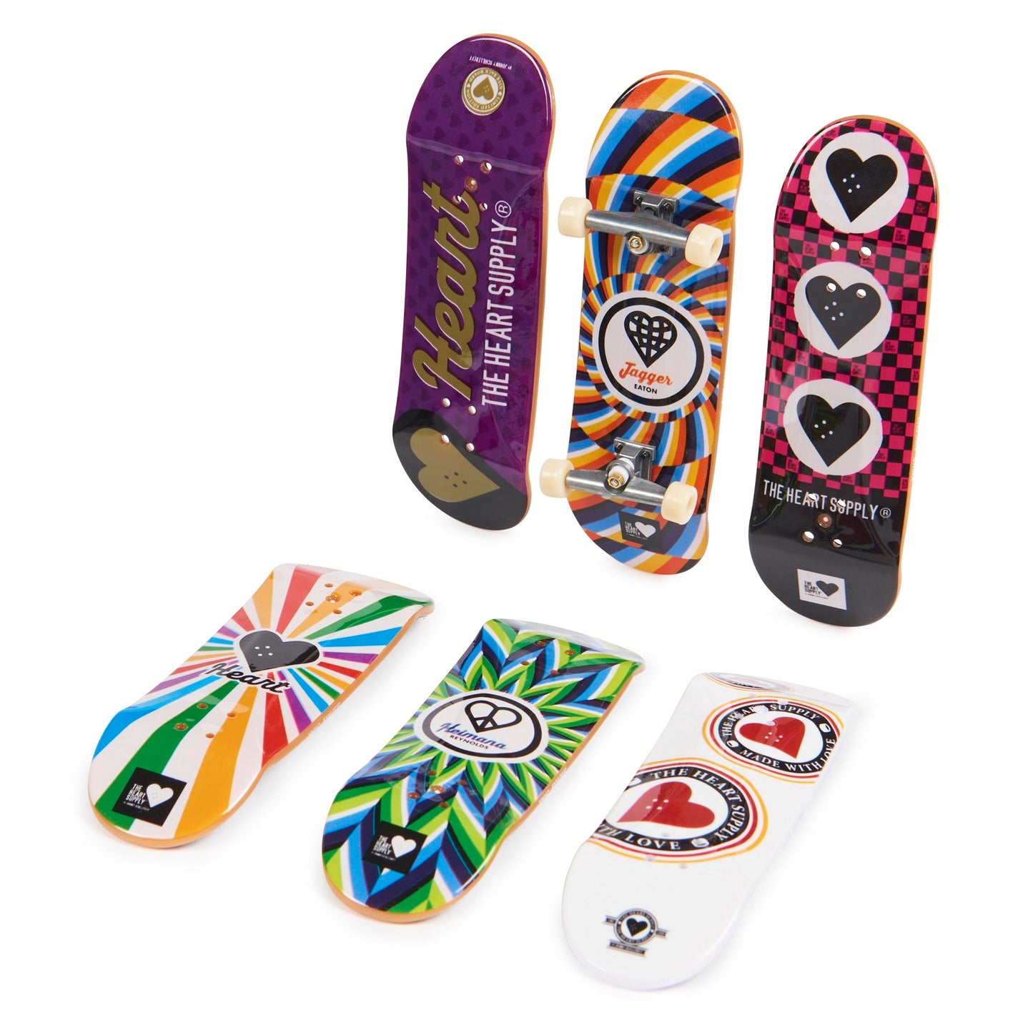 Tech Deck Sk8 Shop 6 Pieces - Heart Supply