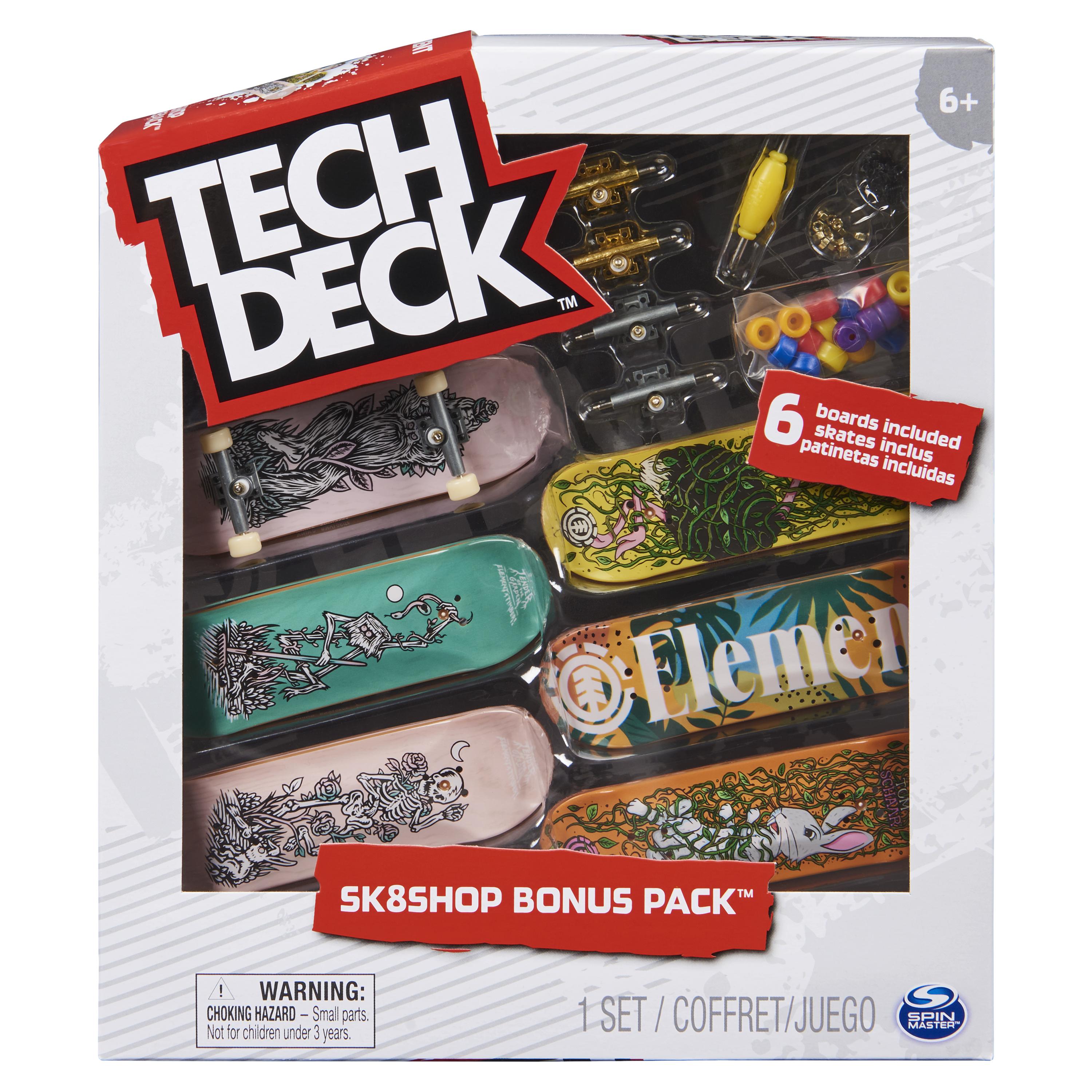 Tech Deck Sk8 Shop 6 Pieces Element