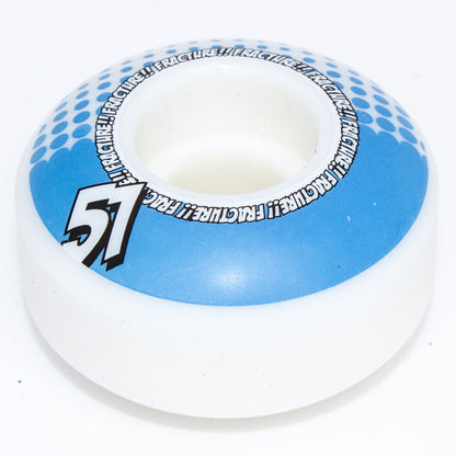 Fracture Drops Blue Wheels - 51mm