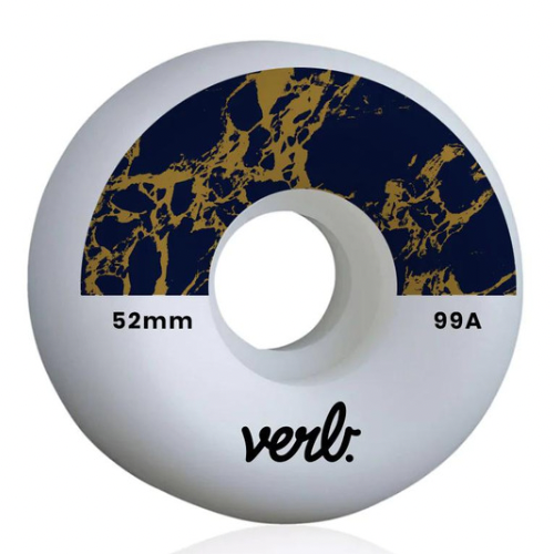 Verb Marble Dip Gold Wheels - 52mm