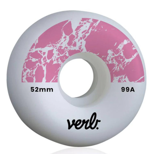 Verb Marble Dip Pink Wheels - 52mm