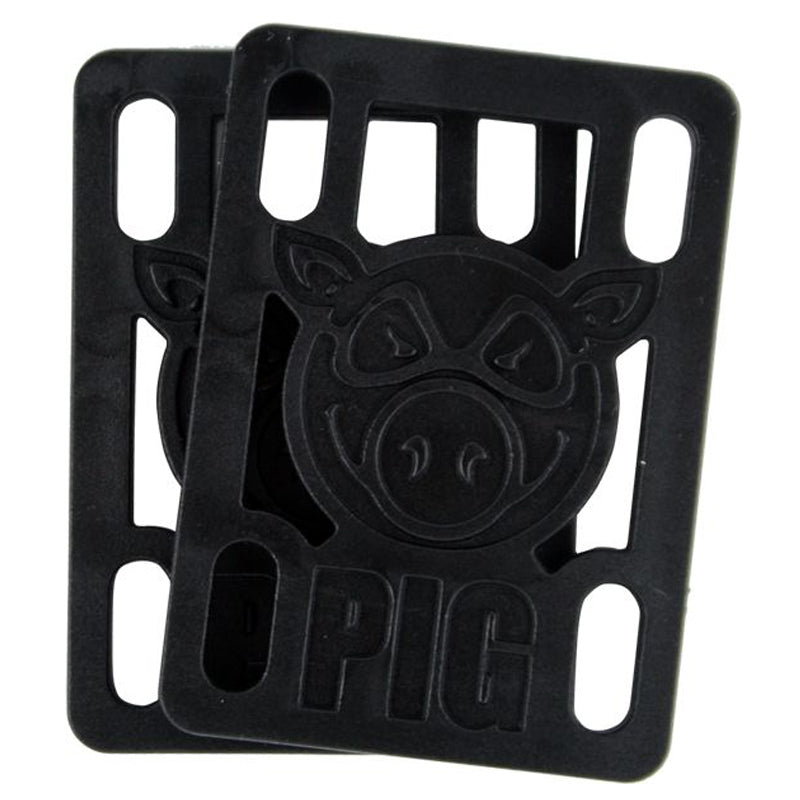 Pig Piles Hard Risers Black 1/8”