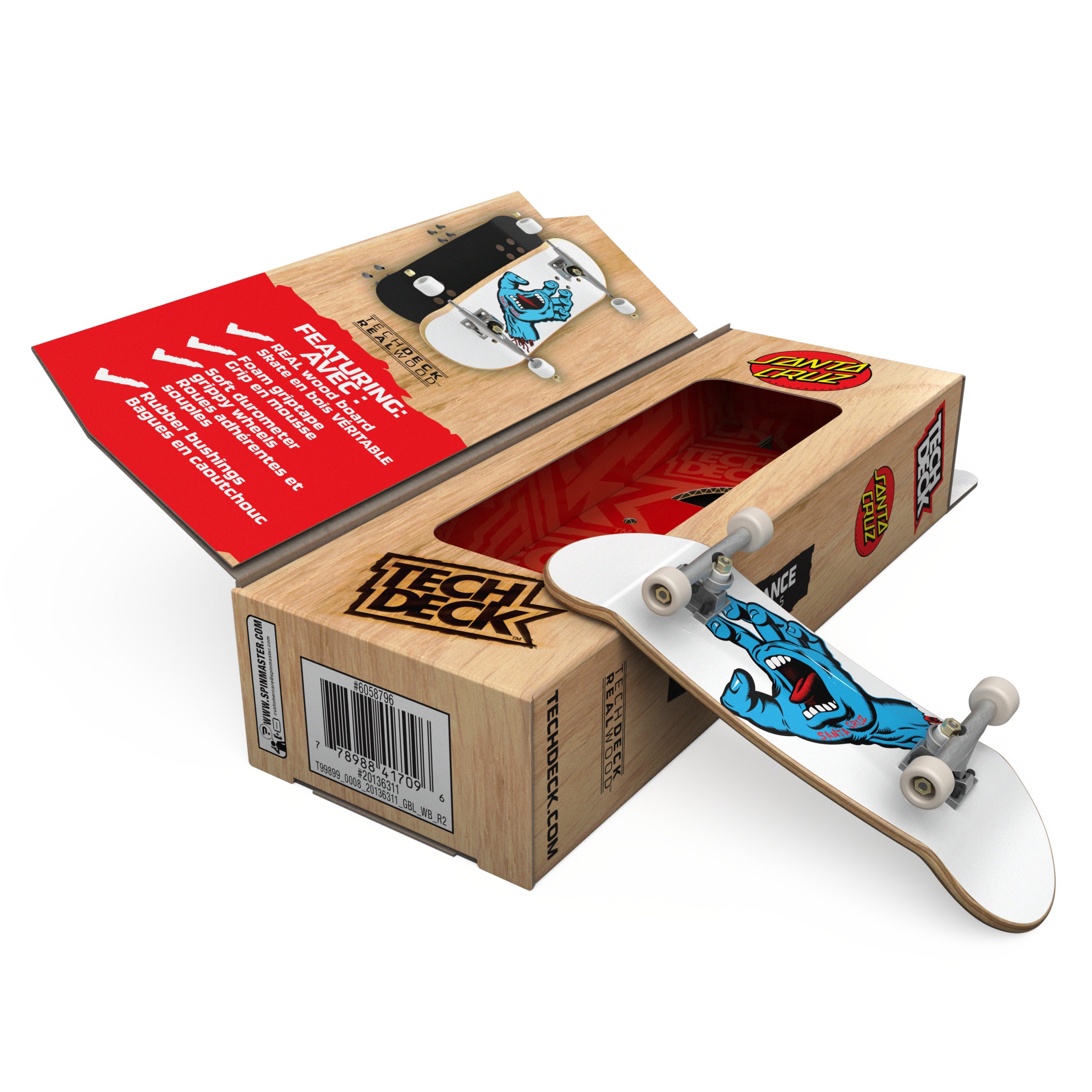 Tech Deck Performance Wood Santa Cruz Scenic Skate Shop